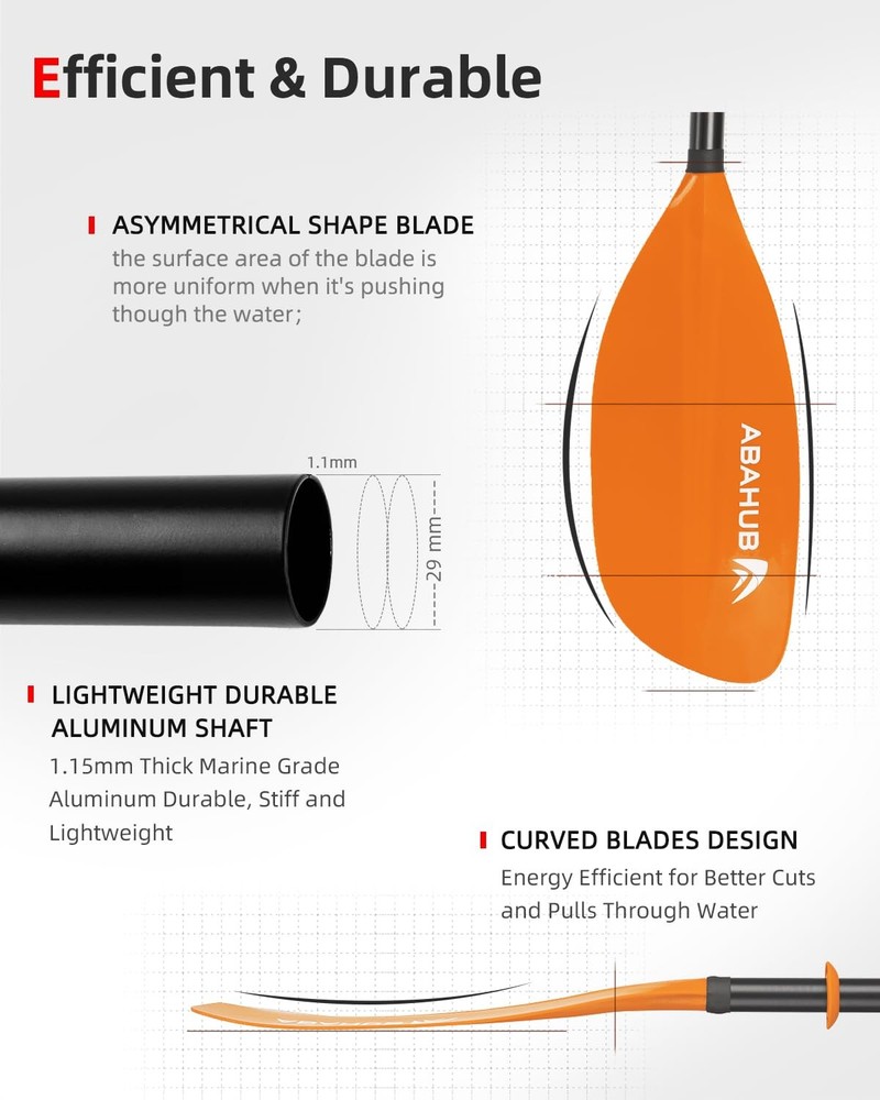 Adjustable Kayak Paddle 210230 Cm/ 230250 Cm Floating Kayaking Oars Boating Oars