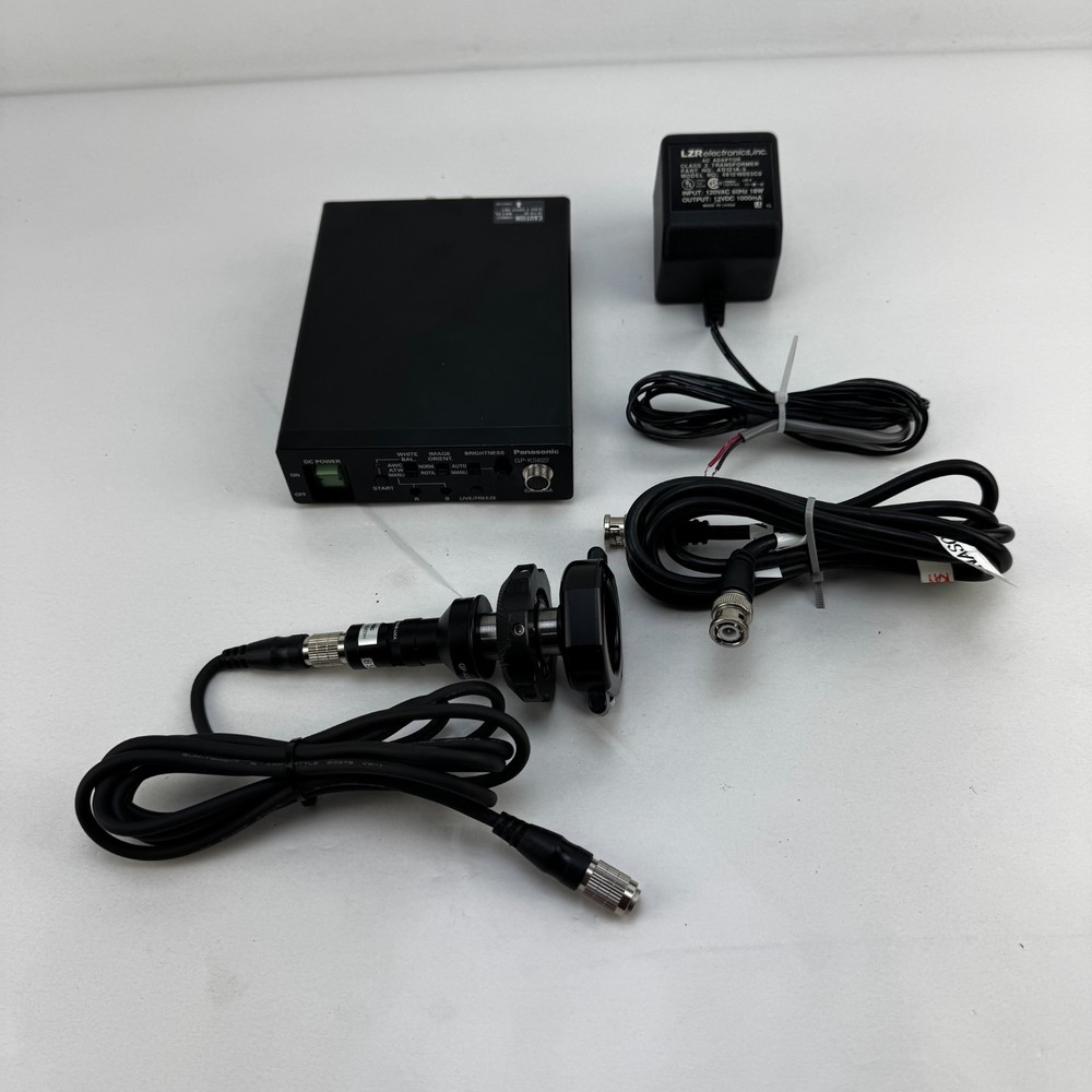 Panasonic GP-KS822CU Color Camera with GP-AD22TA Camera Control Unit CCU System