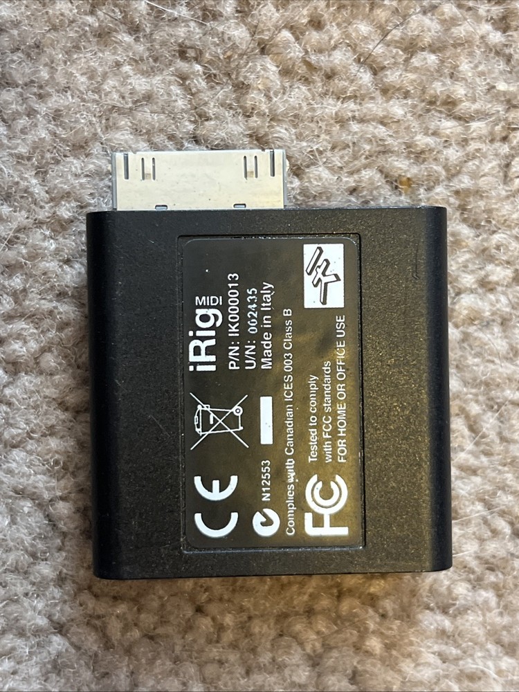 IK Multimedia iRig MIDI Interface for 30pin iPhone/iPod touch/iPad