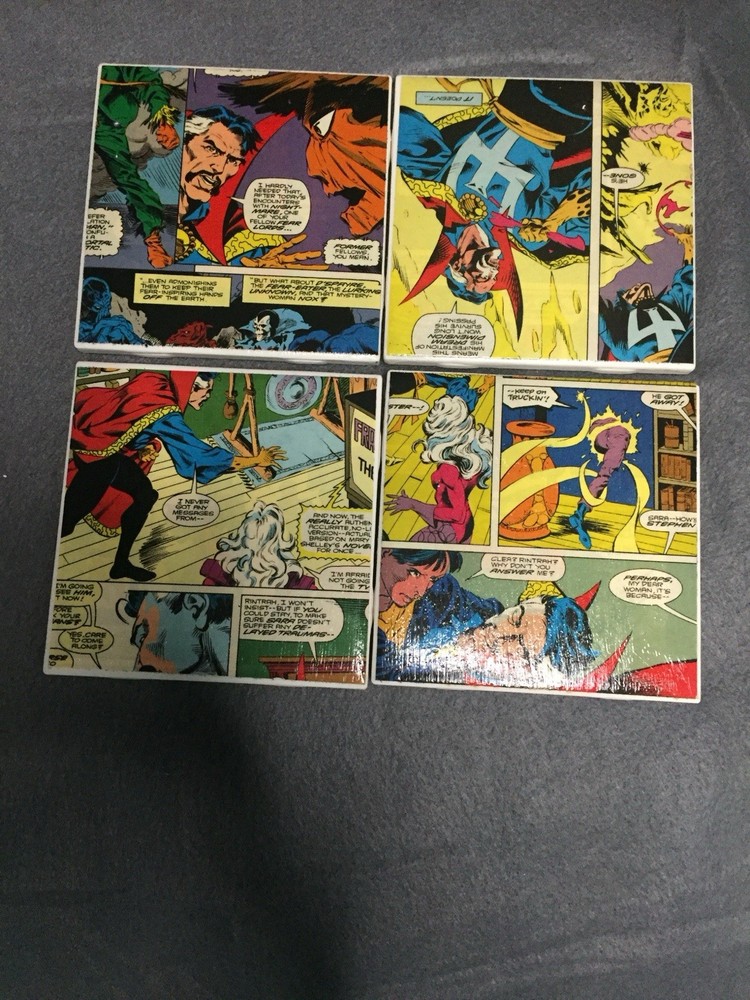 Comic Book Coasters