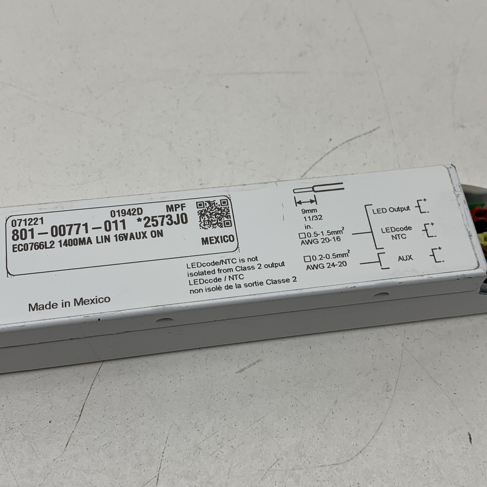 eldoLED ECOdrive 766/LHC Intelligent LED Driver/Controller 1400mA