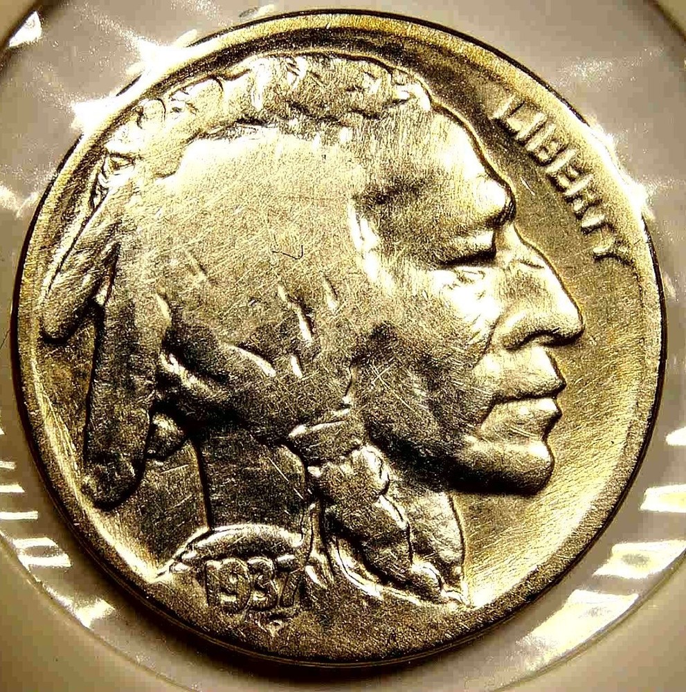 1937-P Buffalo Nickel 5 Cent