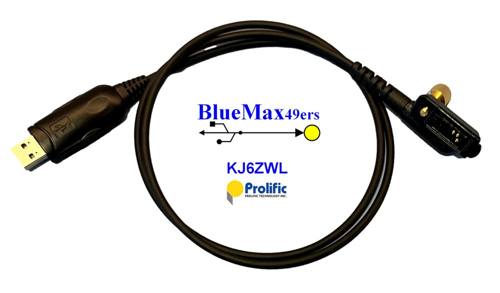 ICOM IC-F62D Prolific OPC-i1862p Radio Programming Cable