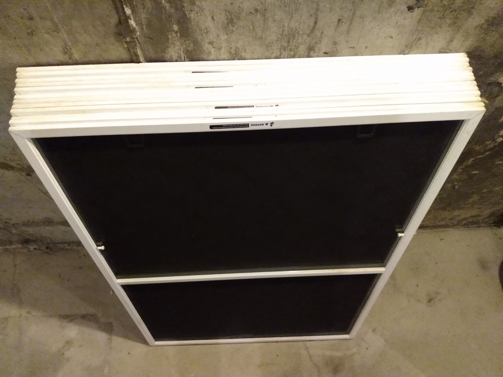 20 White Aluminum Window Screens