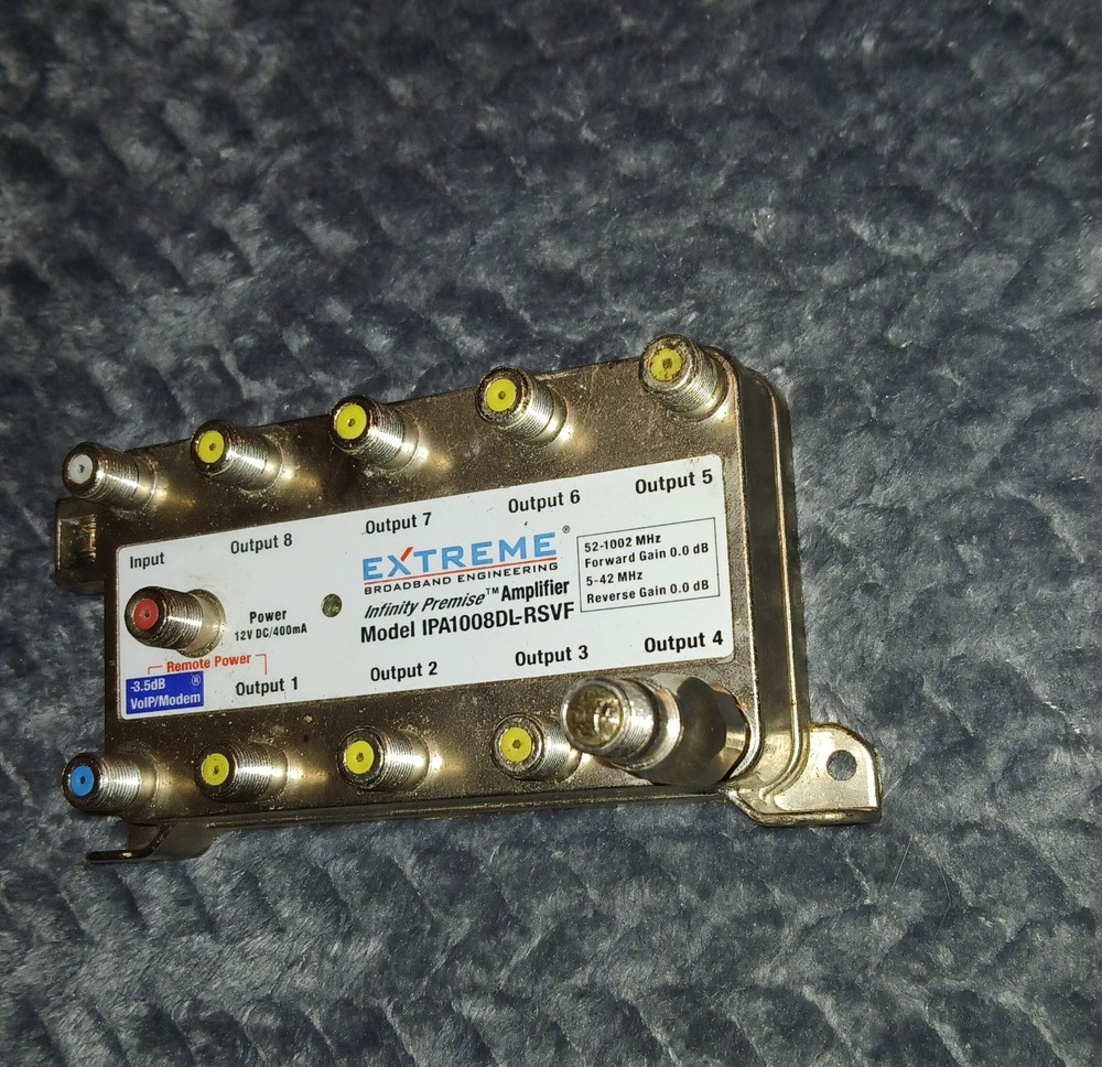 Extreme Broadband Engineering IPSP Amplifier Model IPA1008DL-RSVF