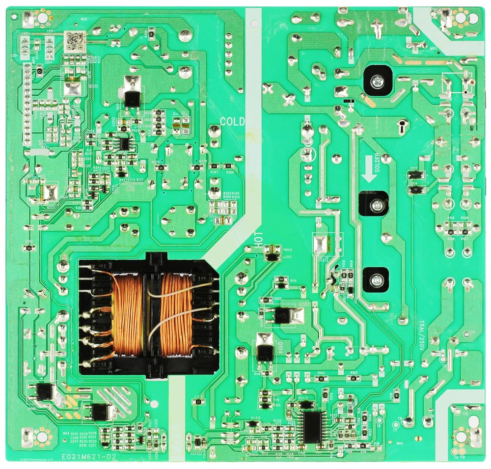 Onn 514C6507M05 Power Supply Board