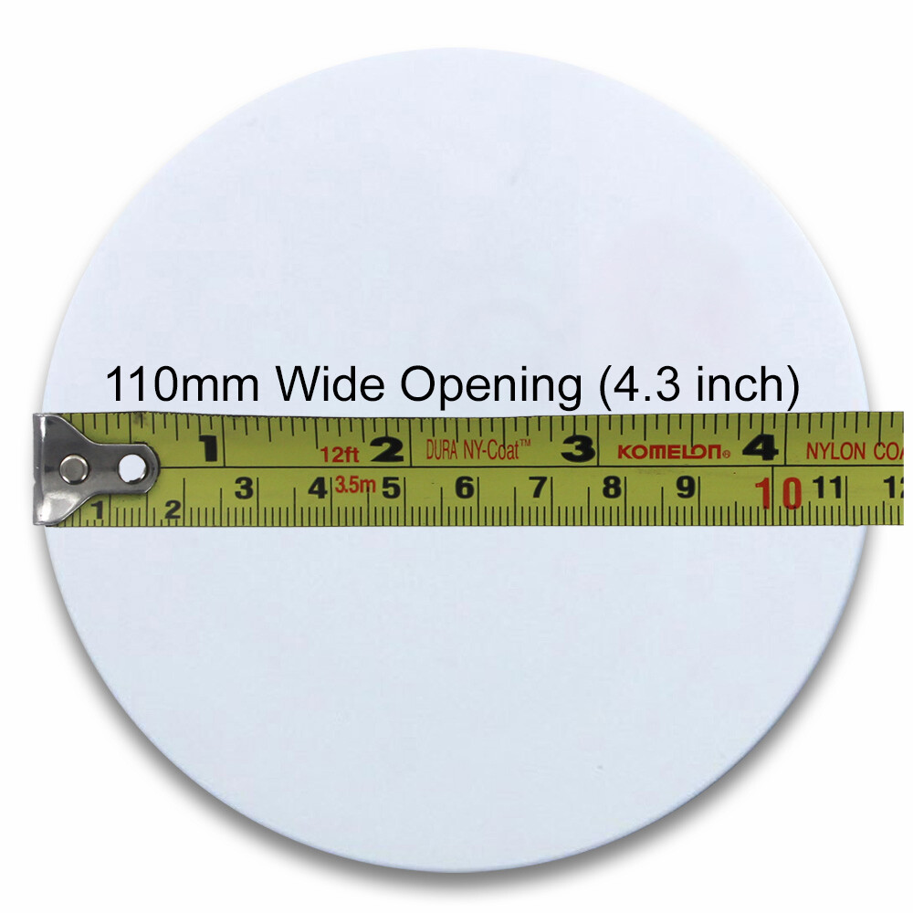 One Gallon Wide Mouth Glass Jar with Lid-Set of 6