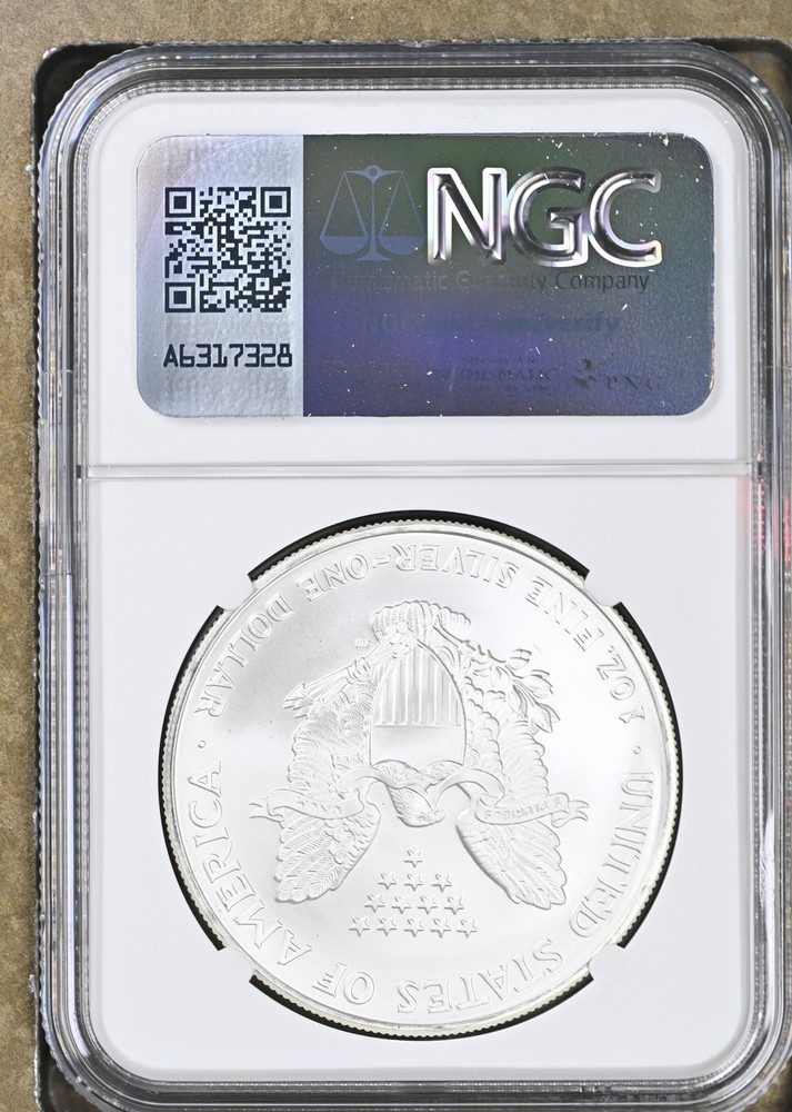 2006 Bullion Silver Eagles NGC MS-69