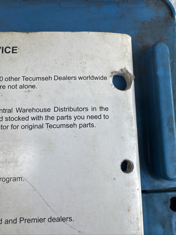 2004 Tecumseh Price List Catalog