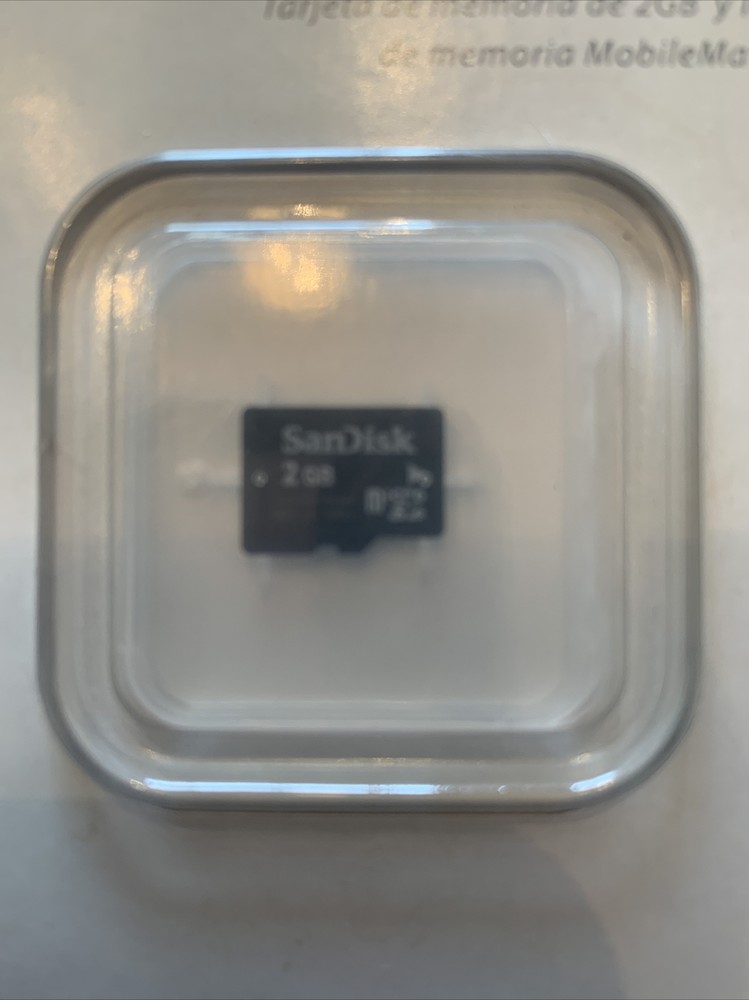 Verizon SanDisk 2GB Memory Card & MobileMate Micro Memory Card Reader 