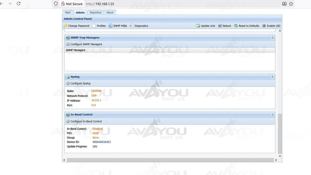 Sencore openGear AG4400 Receiver Decoder SD 4:2:0 H.264 MPEG-2 Dual IP Audio