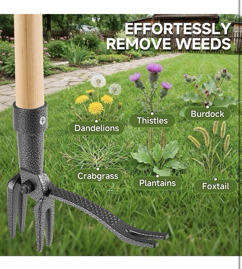 Heavy Duty Stand Up Weed Puller Tool