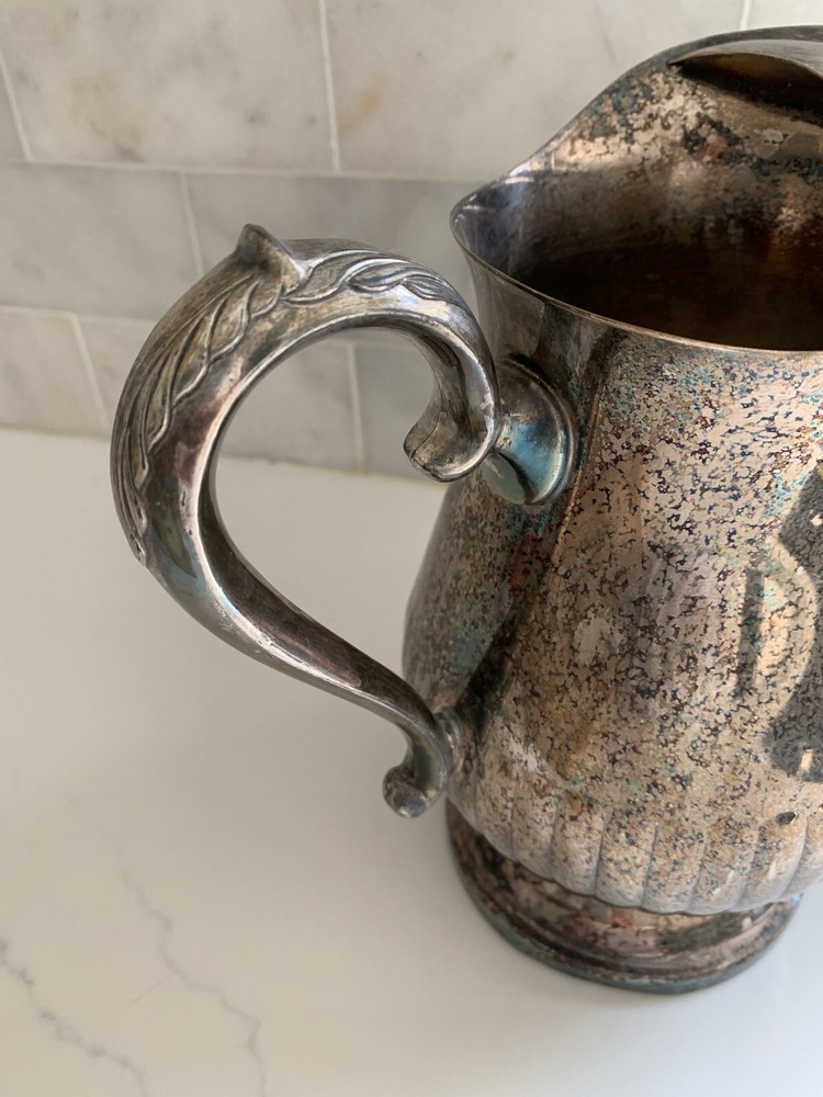 Vintage Towle Silverplate 5881 Footed Serving Pitcher