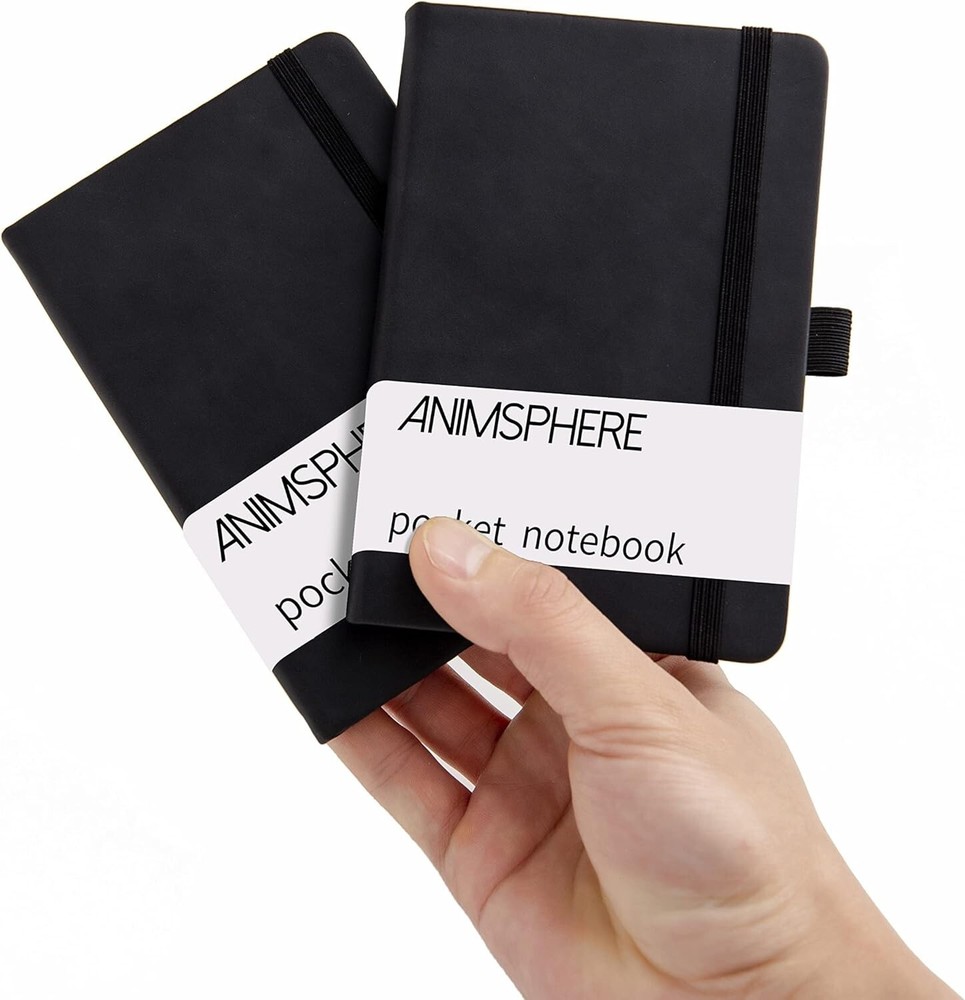 (2Pack Pocket Notebook Small Notebook Journal Notebook new