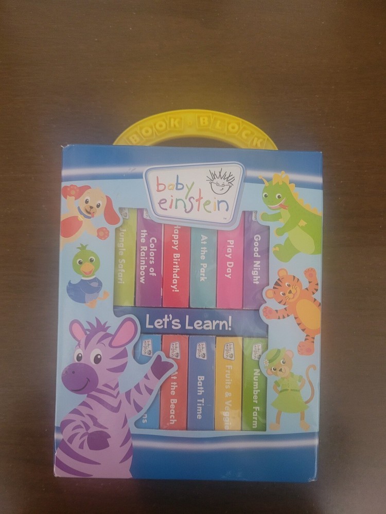 Baby Einstein Lot 12 Board Books Box Set