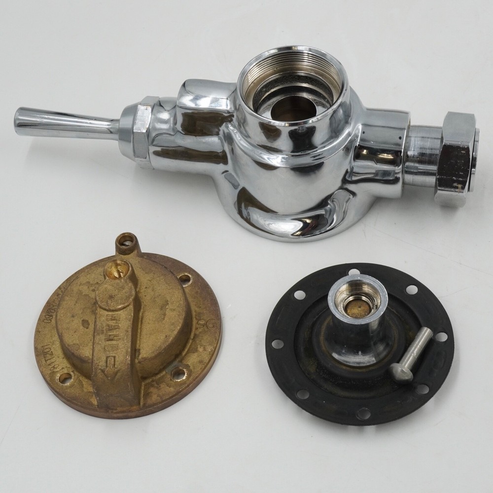 Delta 81T231 Urinal Flush Valve Exposed Manual Chrome