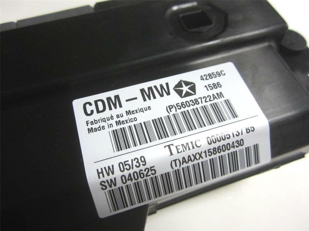 OEM Dodge Chrysler Door Window Memory Computer Module Control Unit 56038722AM