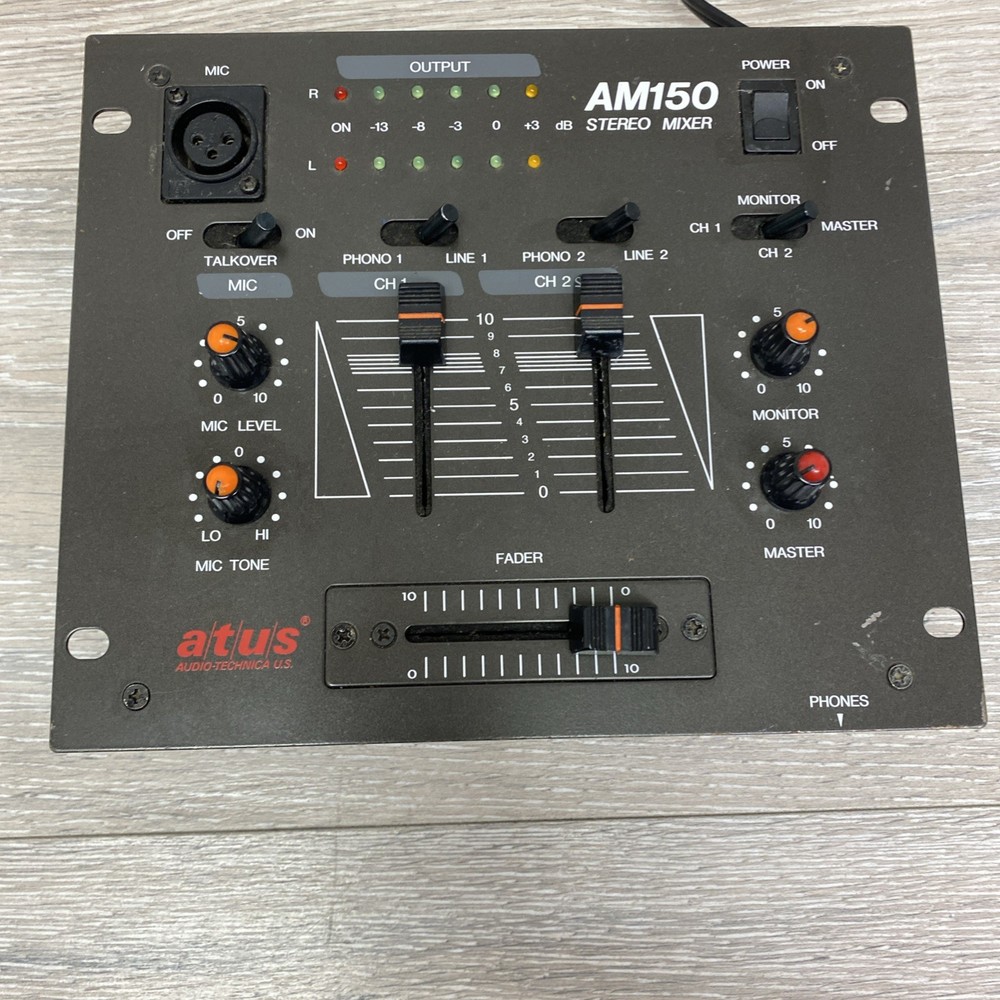 Audio-technica Stereo Mixer AM150 Talkover