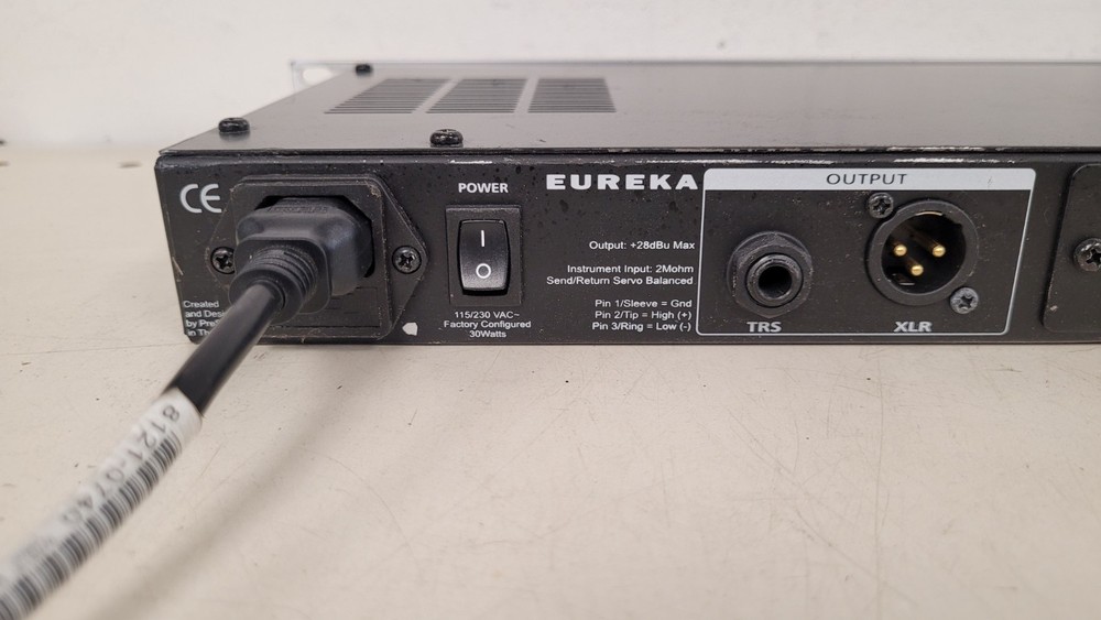 Eureka Transformer Coupled Class A Preamplifier Compressor EQ *PARTS