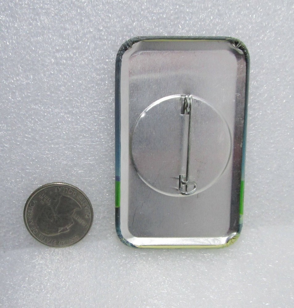 L'Environnement Ma Propre Liberte Button Pin