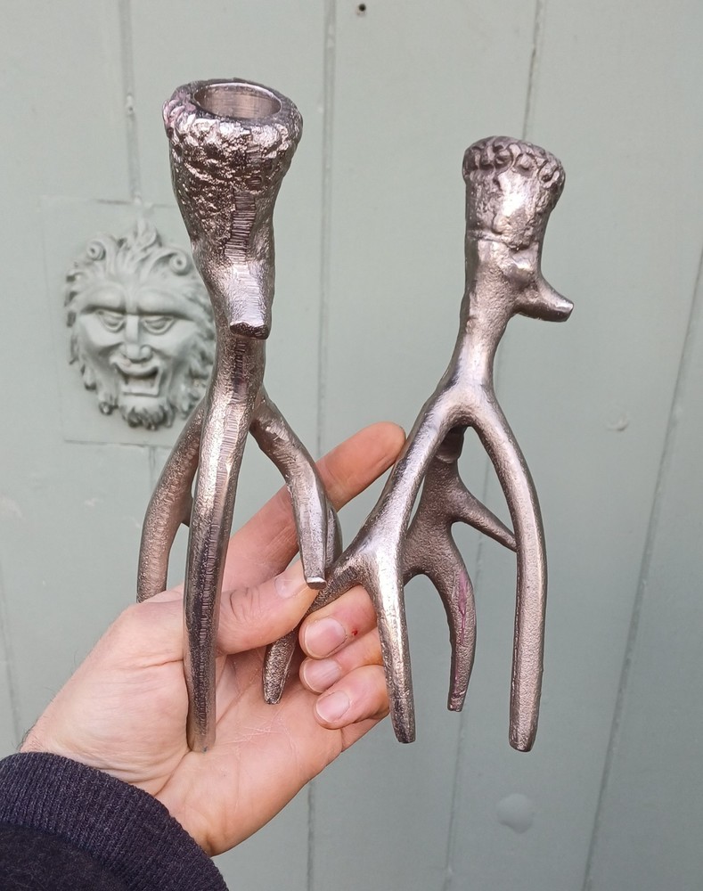 Antler Candlesticks