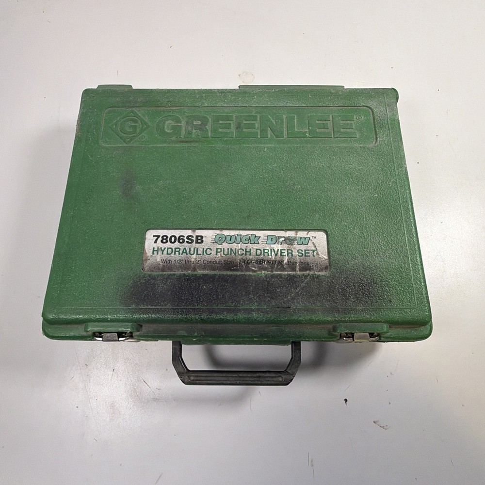 Greenlee 7804SB Hydraulic Punch Driver Quick-Draw