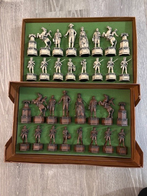 Vintage 1776, collection addition, addition VI chess set