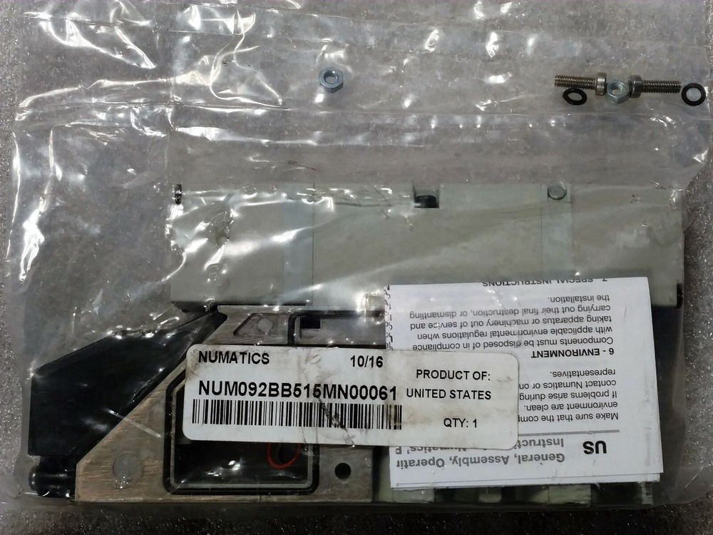 Numatics AIR VALVE  092BB515MN00061