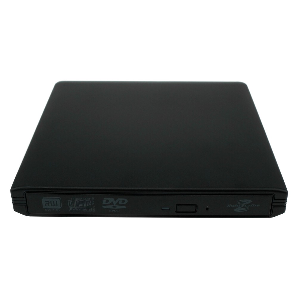 External USB 3.0 LightScribe DVD RW Burner Disc Label Maker Laptop Optical Drive