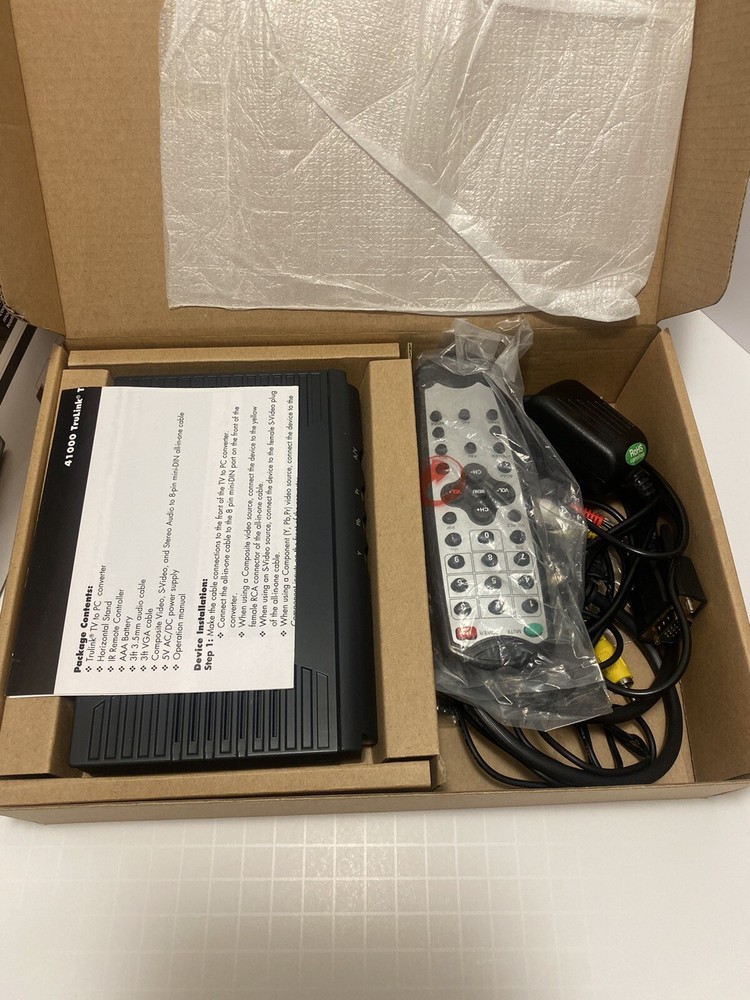 Trulink 41000 Multi-Function Converter With CatV Tuner Open Box