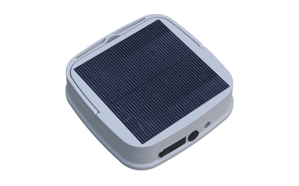 Light Sensing Nightlight Solar Tent Light Outdoor W/ Inductive Magnetic Charging