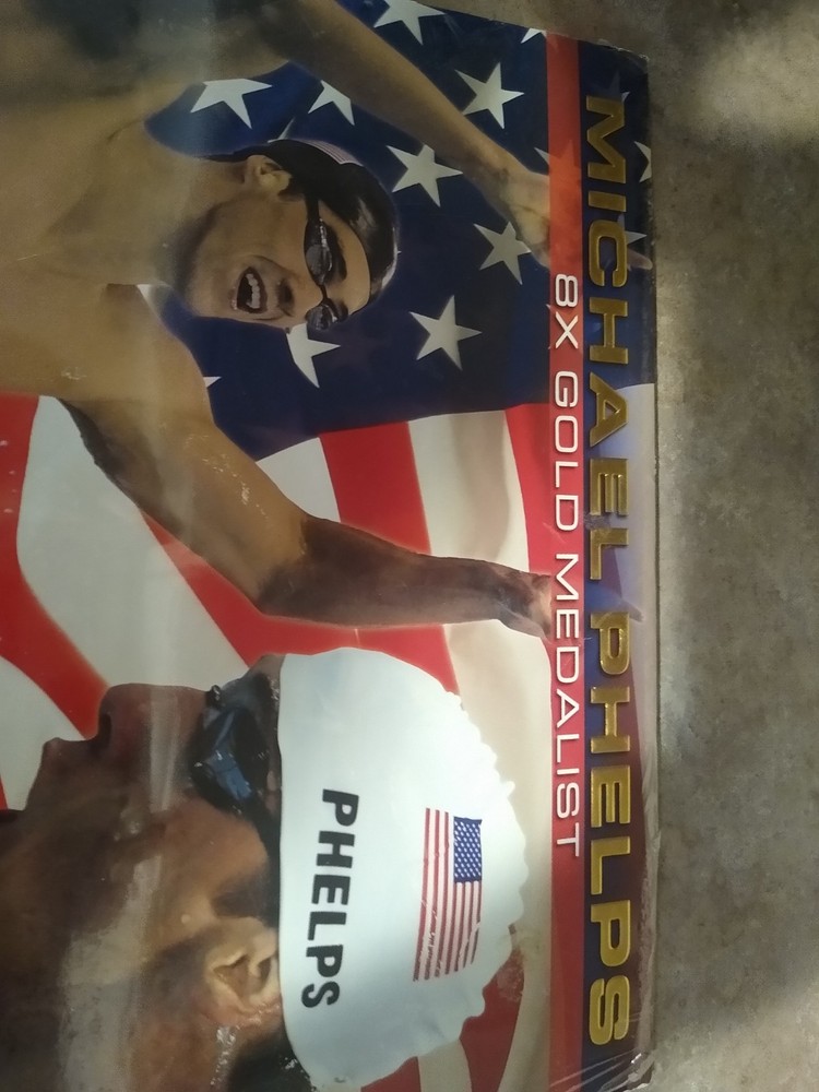 michael phelps 2009 limited edition calendar never opened
