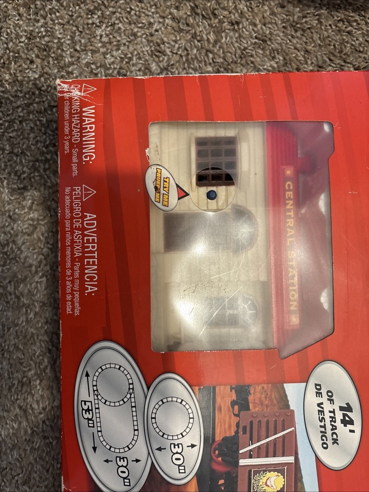 Fast Lane Western Express Train Set Complete Battery Operated