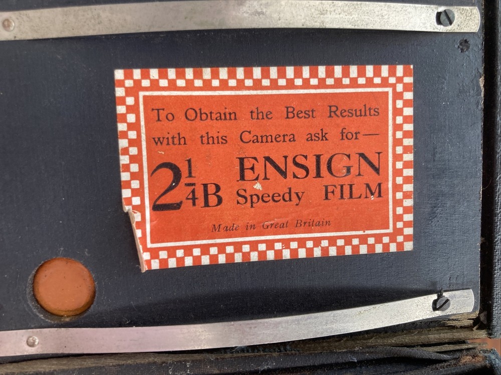 Antique English Made Ensign Camera
