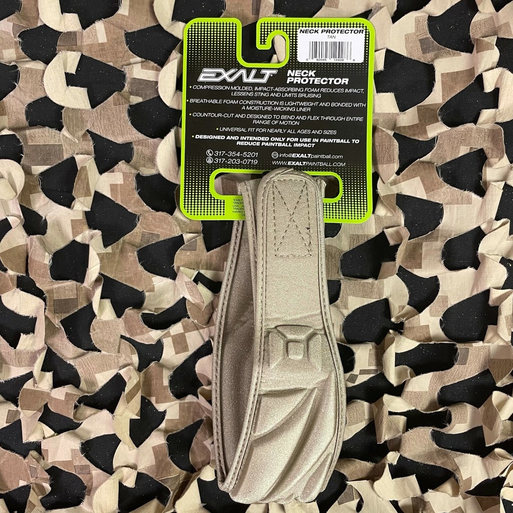 NEW Exalt Paintball Neck Protector - Tan