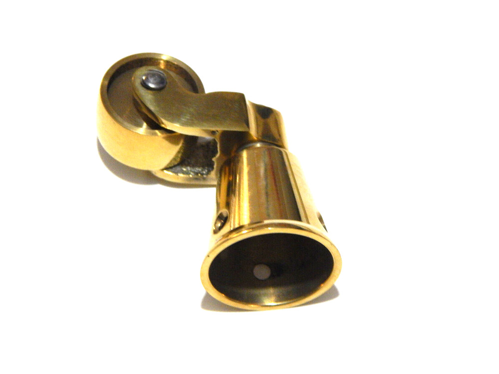 Vintage Classic Philadelphia Brass Caster With Solid Brass Fork and Cup