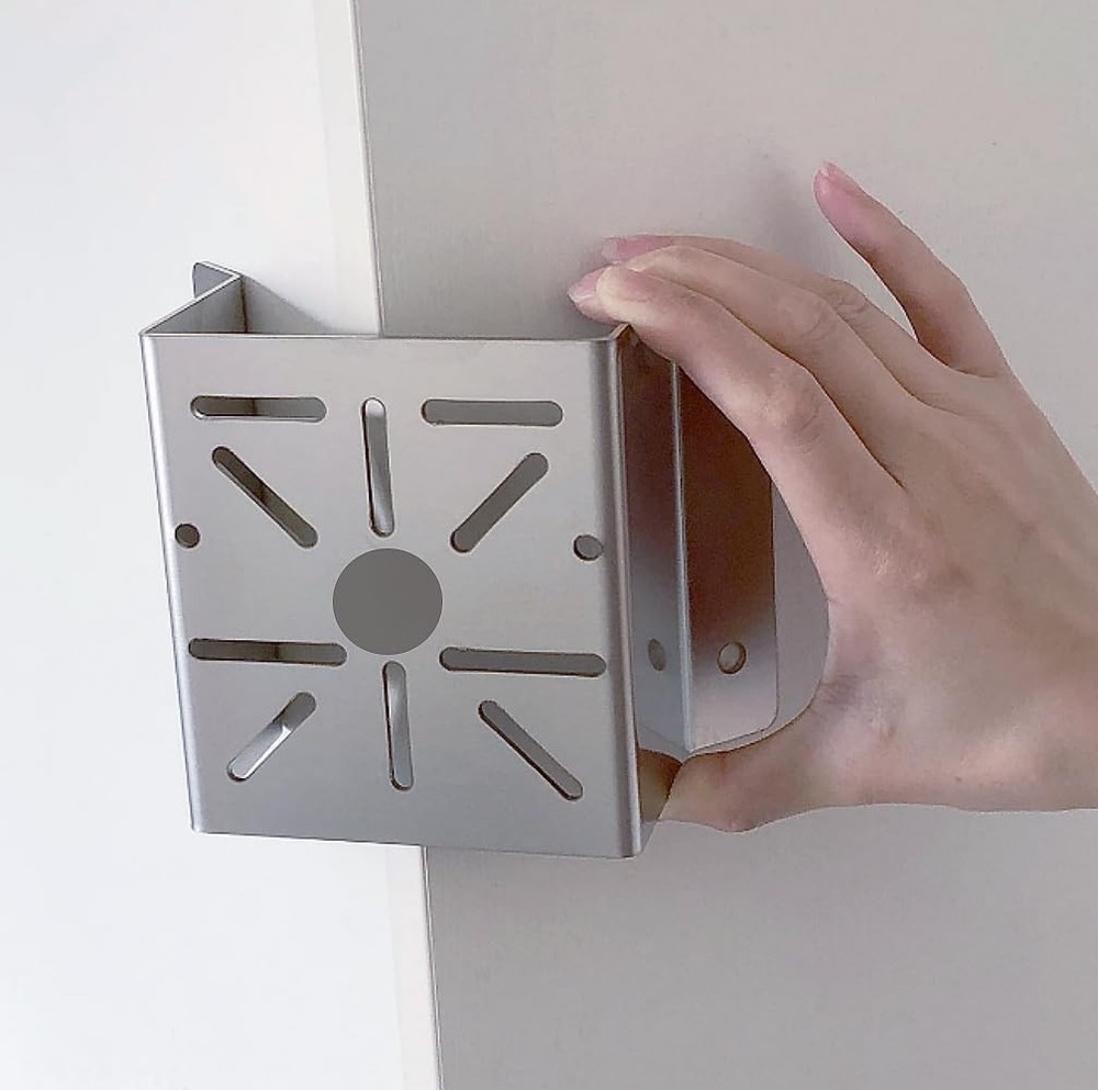 CCTV Corner Mount Bracket, Stainless Steel Wall Corner Adapter Mount Bracket ...