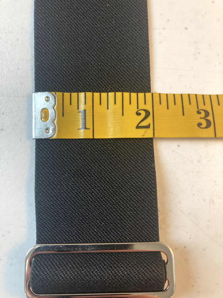 Unbranded Suspenders, Black, 42"