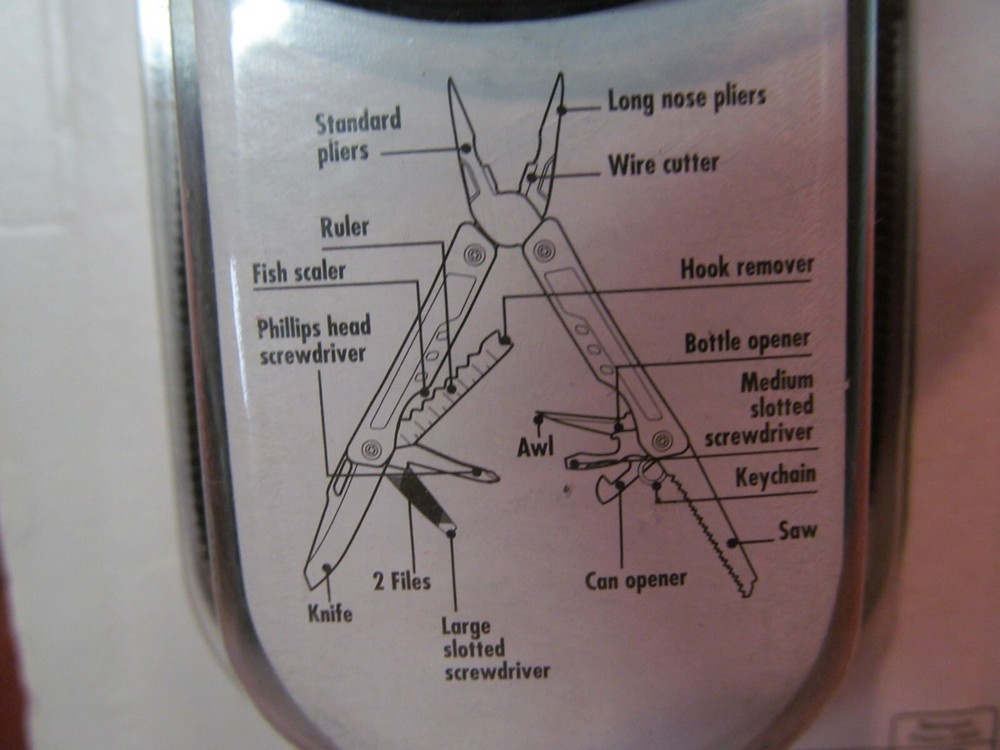 NEW SEALED OZARK TRAIL 17-1 MULTITOOL WITH SHEATH