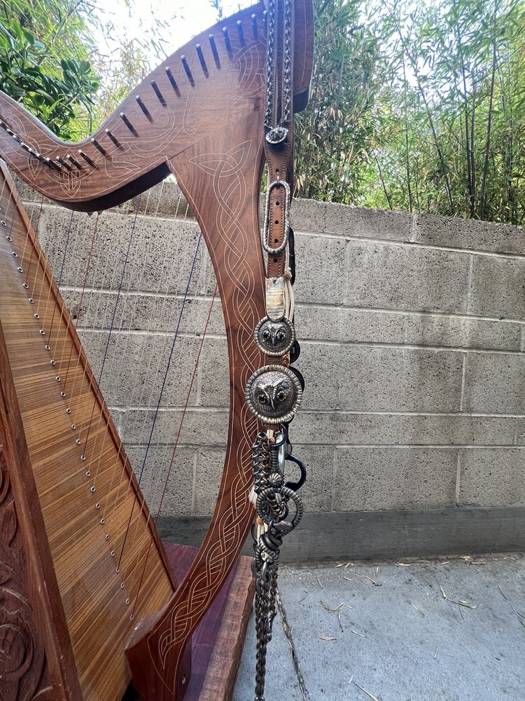 Sterling silver Owl bridle