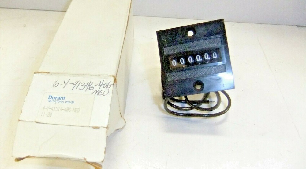 Durant 6 Digit Counter 6-Y-41346-406-MEU