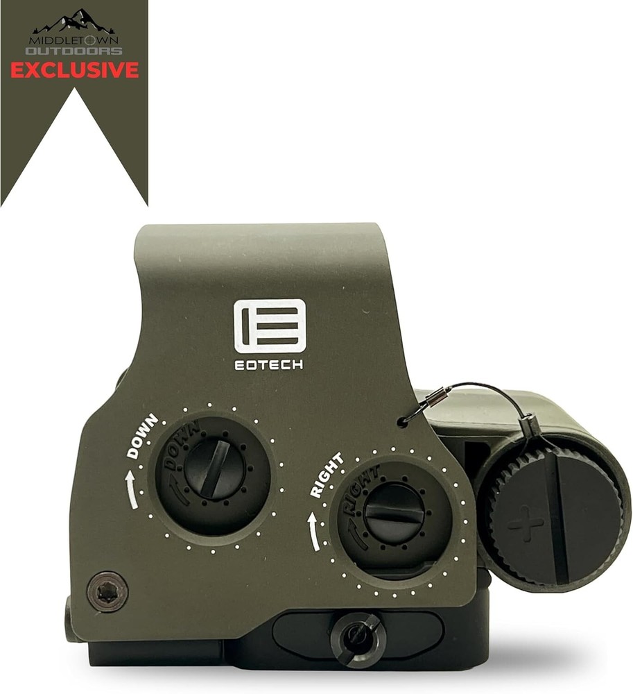 EOTech EXPS3-0 Red Dot Sight HWS 68 MOA Circle 1 MOA Dot w/ PVC Patch - OD Green