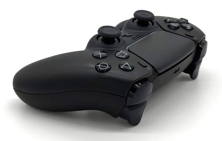 Black V4 Pro Modded + 4 Reflex Paddles Silent Modz Wireless Controller for PS5