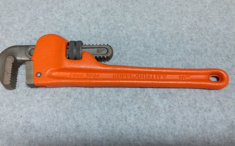 Buck Bros PW10 10" Pipe Wrench