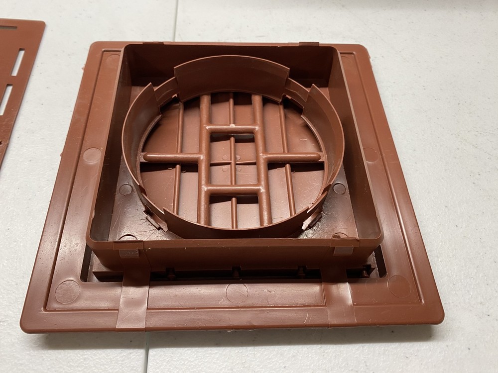 Ply Gem Exvent Louvered Exhaust Utility Vent