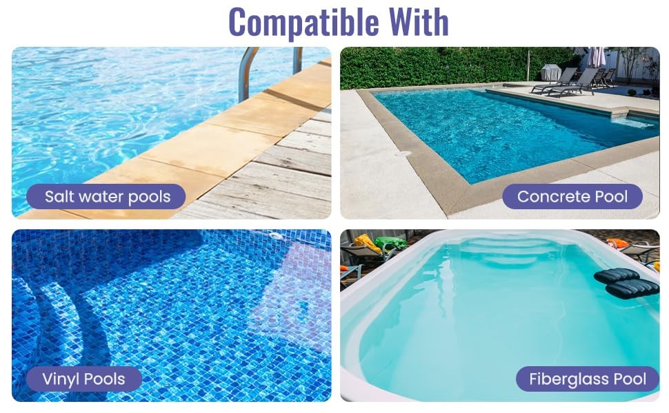 Professional Pool Leak Detection Kit + 2 Precision Dispensing Applicators wit...