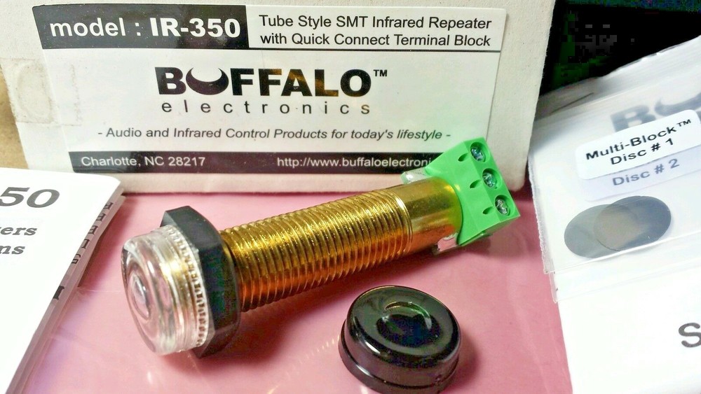 IR-350 Buffalo Electronics infared repeater receiver NEW