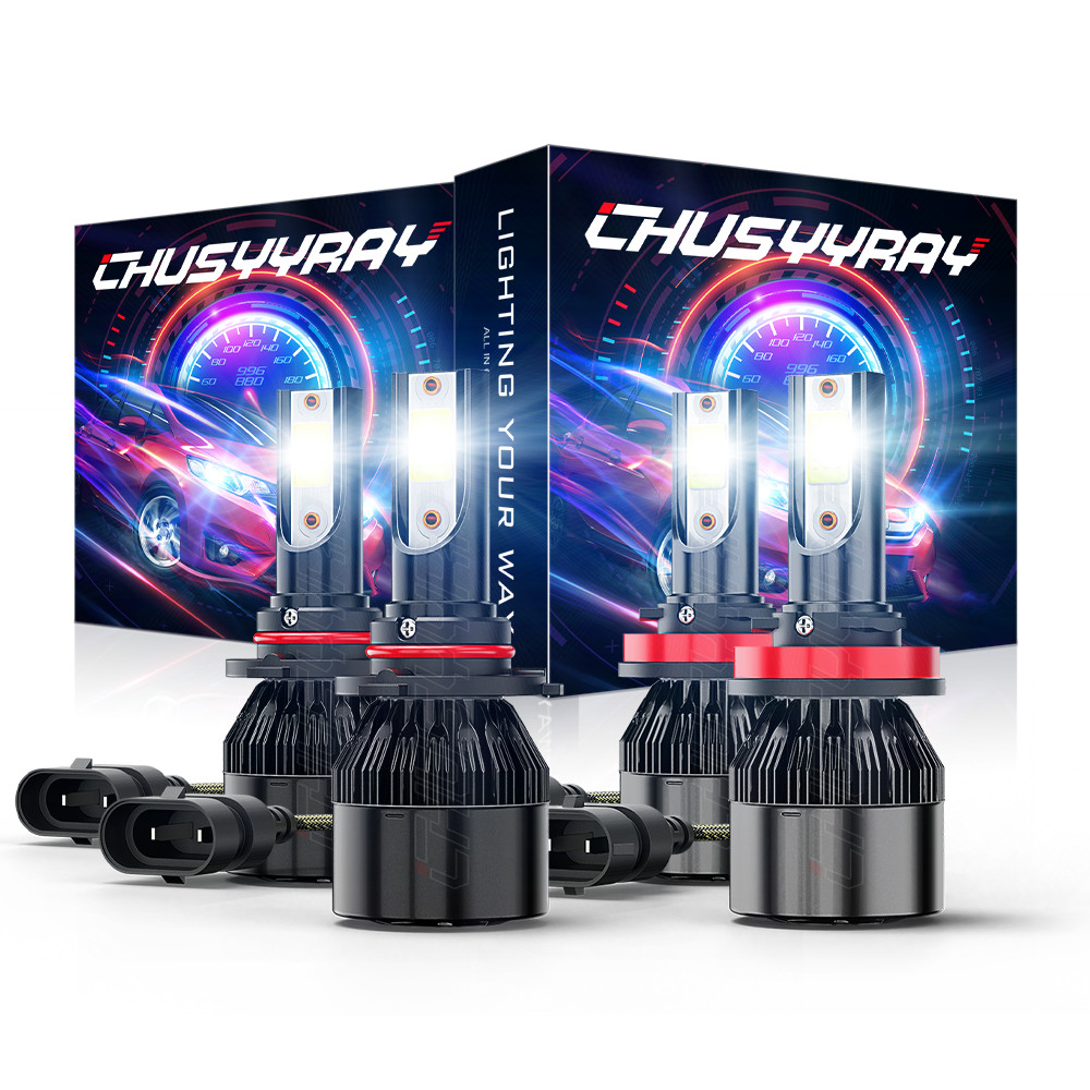 For chevy silverado 1500 2007-2015 Combo LED Headlight Kit Bulbs High Low Beam