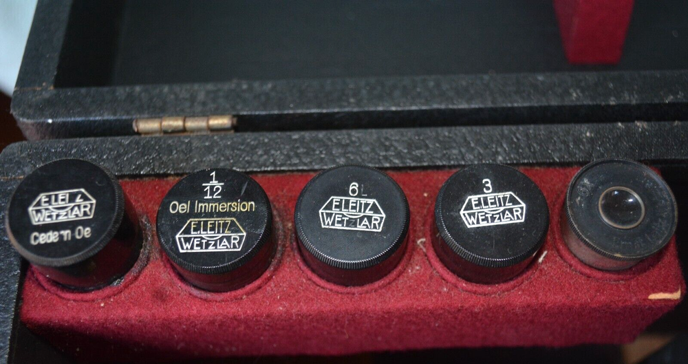 Ernest Leitz Wetzlar Microscope--1929