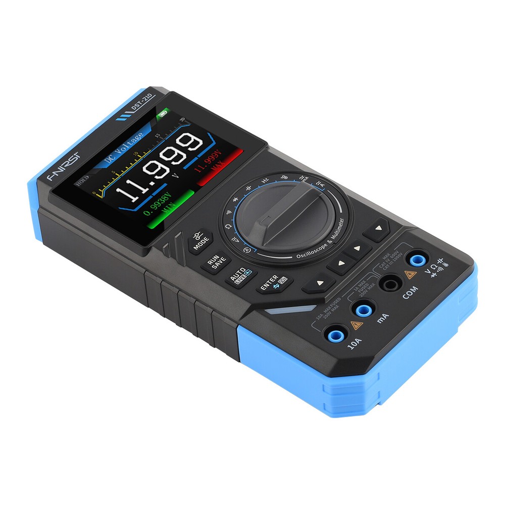 FNIRSI DST210 Handheld Digital Oscilloscope Multimeter+Function Signal Generator